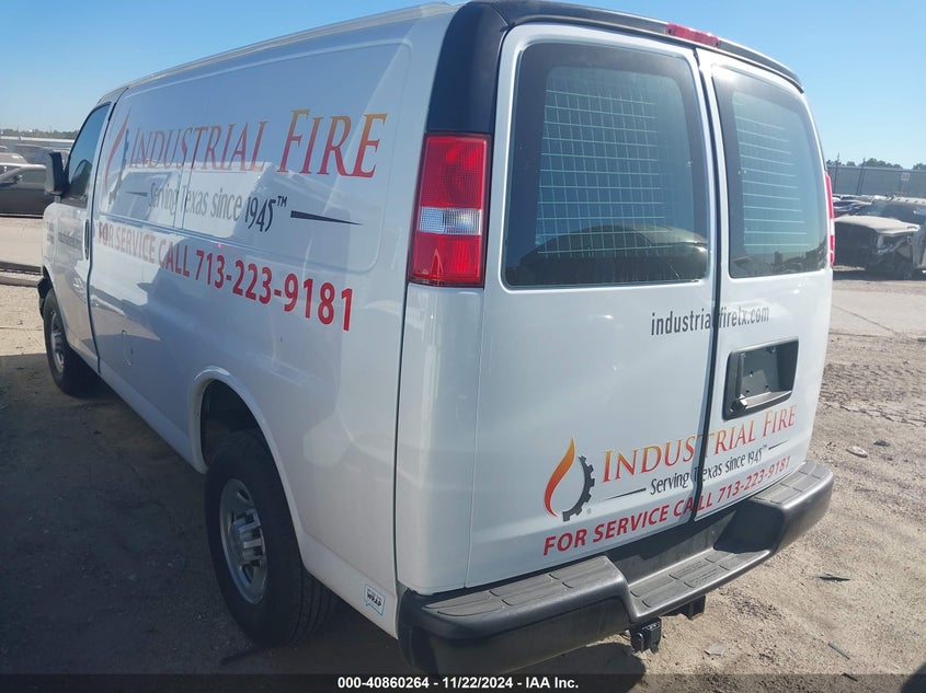 Vin: 1gcwgafp0r1261376, lot: 41349887, chevrolet express cargo rwd 2500 regular wheelbase wt 20243