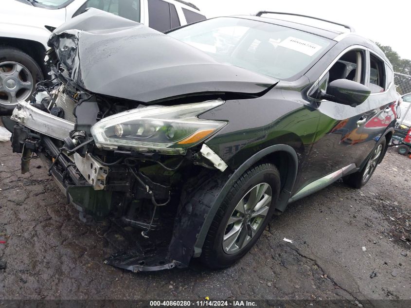 VIN 5N1AZ2MG1JN107684 2018 Nissan Murano, SL no.2