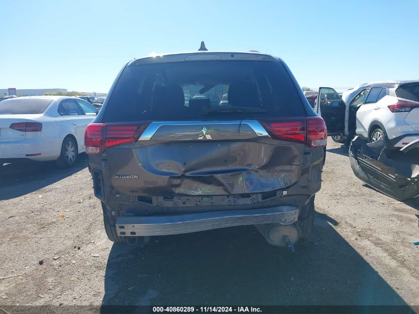 2019 Mitsubishi Outlander Es VIN: JA4AD2A33KZ055872 Lot: 40860289