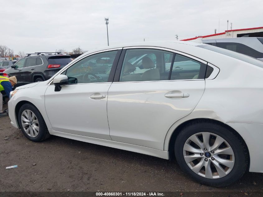 2017 Subaru Legacy 2.5I Premium VIN: 4S3BNAF65H3019519 Lot: 40860301