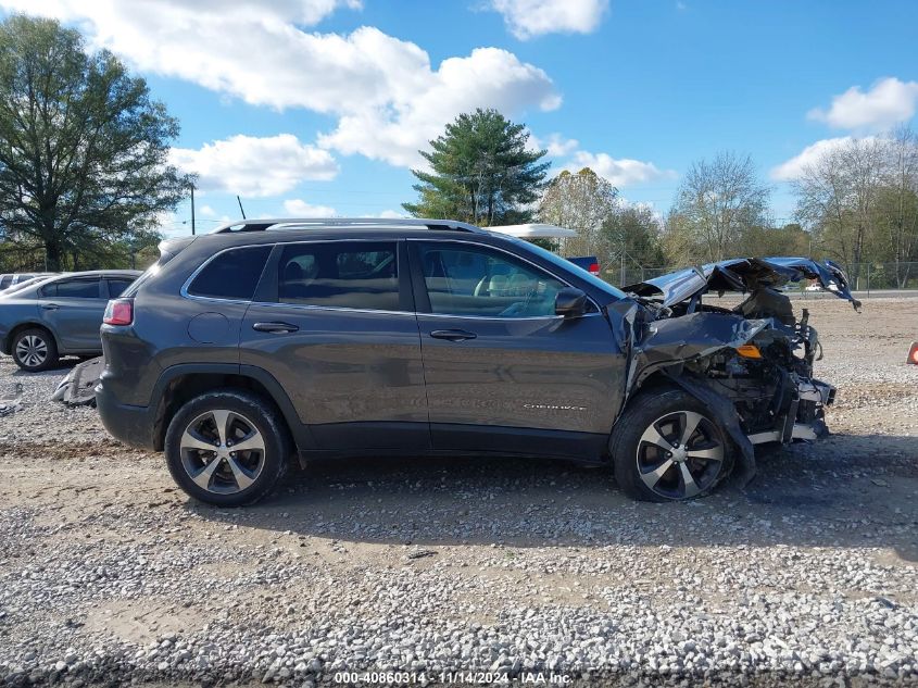 2019 Jeep Cherokee Limited Fwd VIN: 1C4PJLDB8KD154427 Lot: 40860314