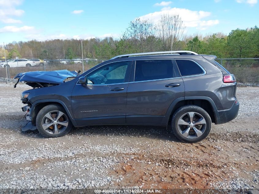 2019 Jeep Cherokee Limited Fwd VIN: 1C4PJLDB8KD154427 Lot: 40860314