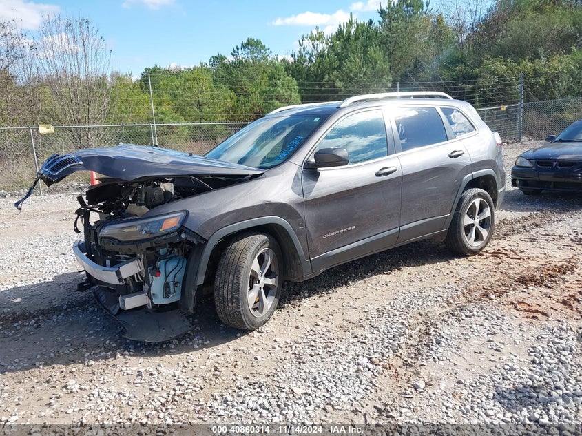 VIN 1C4PJLDB8KD154427 2019 JEEP CHEROKEE LIMITED FWD