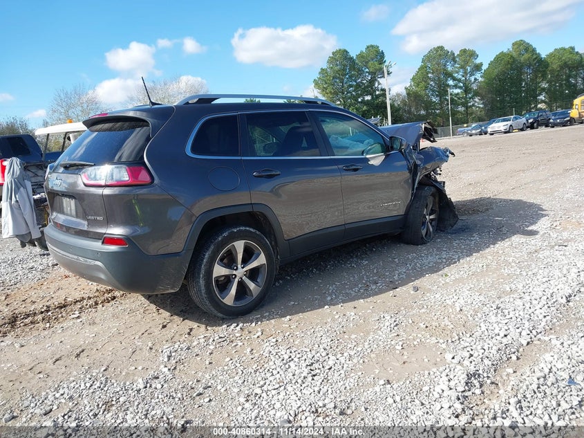 VIN 1C4PJLDB8KD154427 2019 JEEP CHEROKEE LIMITED FWD