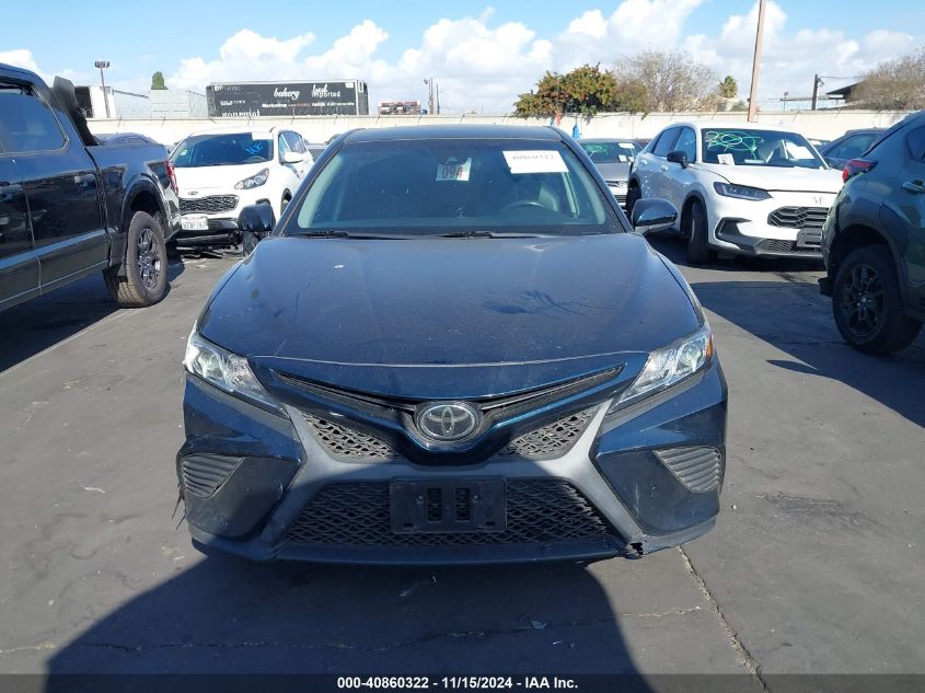 2018 Toyota Camry Se VIN: 4T1B11HK1JU584366 Lot: 40860322