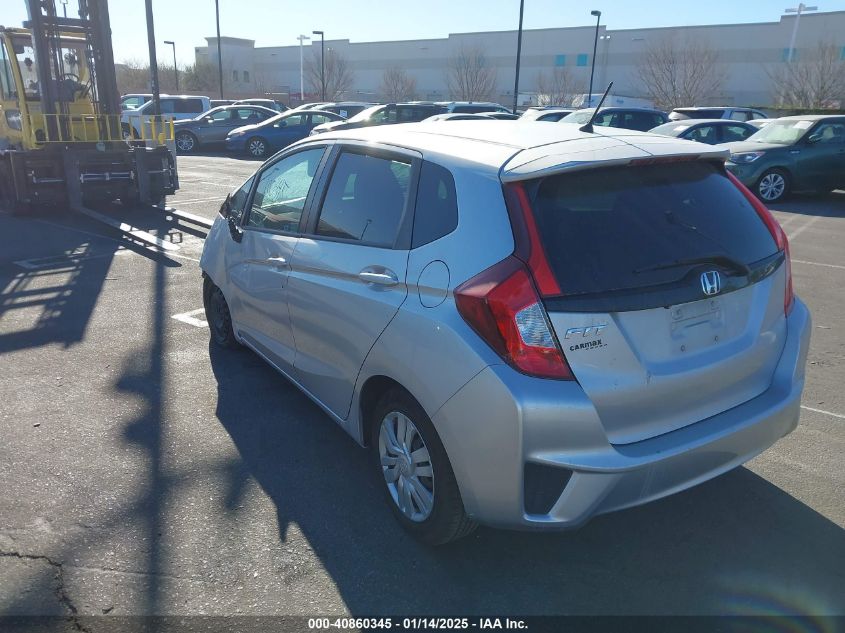 VIN 3HGGK5H54FM773972 2015 Honda Fit, LX no.3