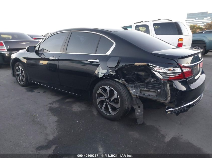 2016 Honda Accord Ex-L VIN: 1HGCR2F86GA016687 Lot: 40860357