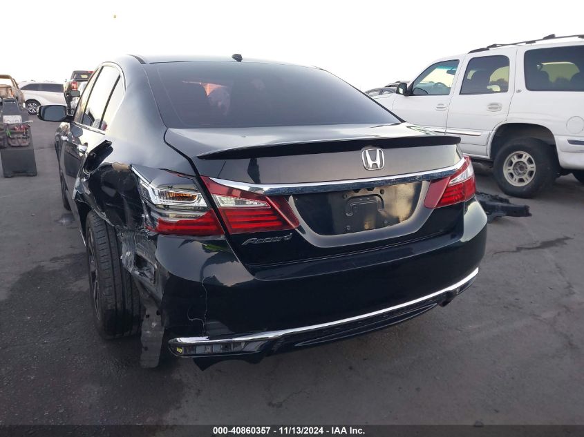 2016 Honda Accord Ex-L VIN: 1HGCR2F86GA016687 Lot: 40860357