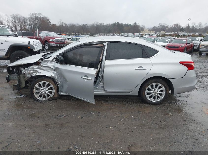 2018 Nissan Sentra Sv VIN: 3N1AB7AP2JY346256 Lot: 40860367