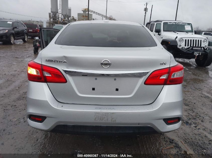 2018 Nissan Sentra Sv VIN: 3N1AB7AP2JY346256 Lot: 40860367