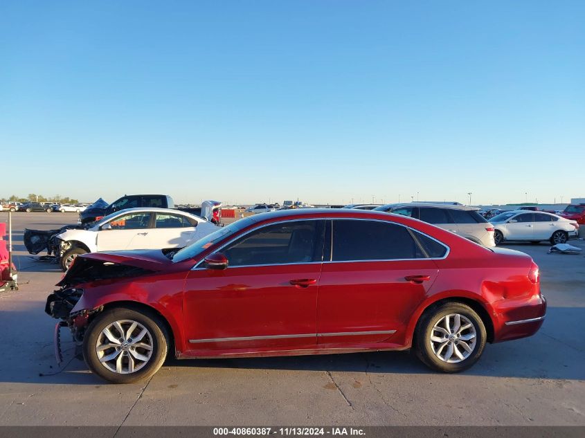 2017 Volkswagen Passat 1.8T S VIN: 1VWAT7A39HC032837 Lot: 40860387