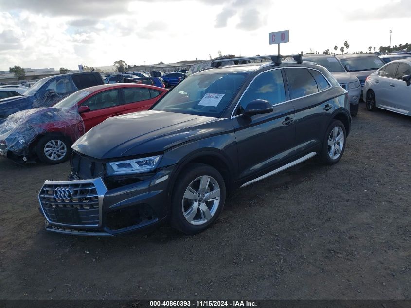 2018 Audi Q5 2.0T Premium/2.0T Tech Premium VIN: WA1BNAFY8J2224498 Lot: 40860393