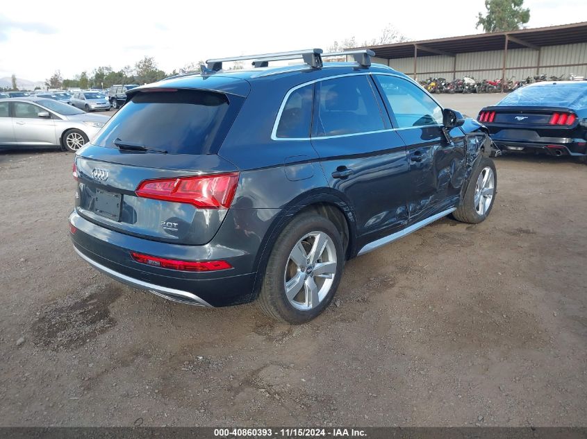 2018 Audi Q5 2.0T Premium/2.0T Tech Premium VIN: WA1BNAFY8J2224498 Lot: 40860393