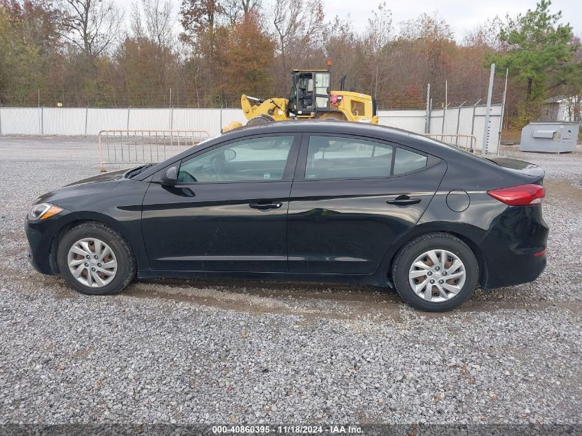 2018 Hyundai Elantra Se VIN: KMHD74LF9JU619710 Lot: 40860395