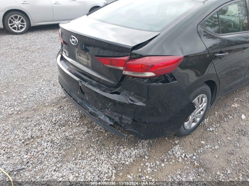 2018 Hyundai Elantra Se VIN: KMHD74LF9JU619710 Lot: 40860395