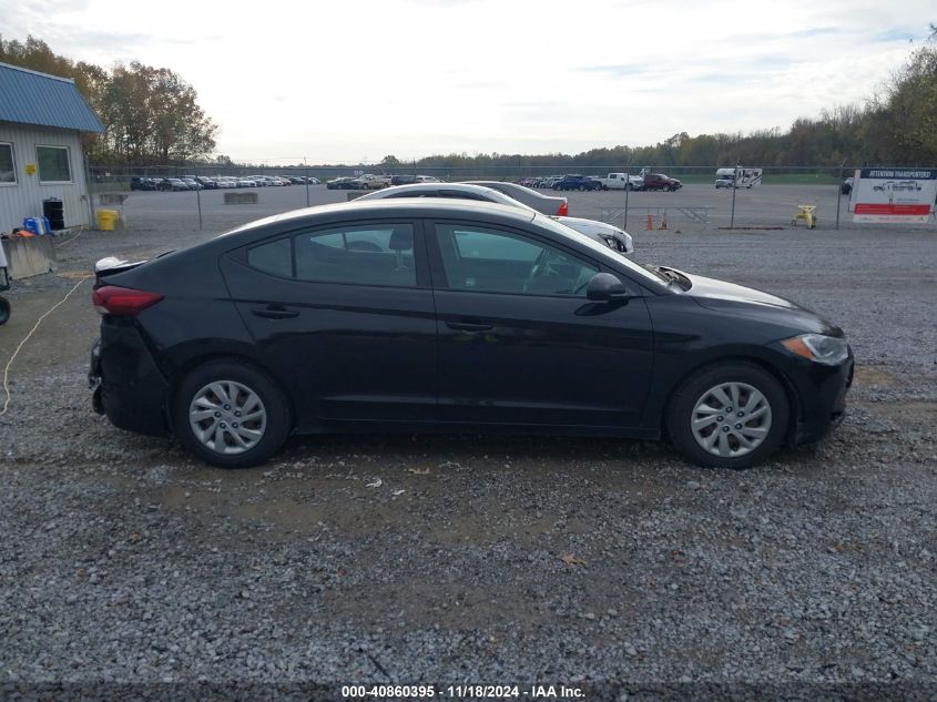 2018 Hyundai Elantra Se VIN: KMHD74LF9JU619710 Lot: 40860395