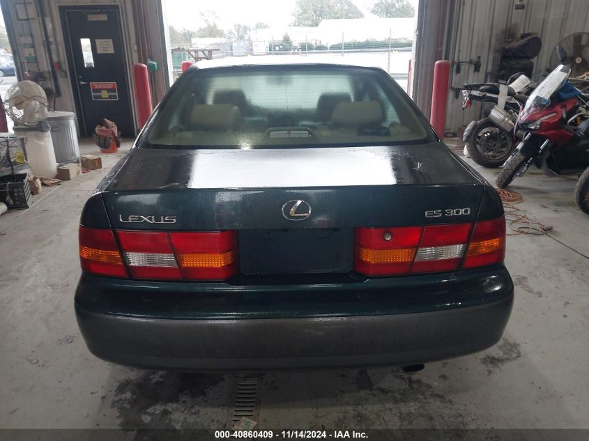 1998 Lexus Es 300 VIN: JT8BF28GXW5040794 Lot: 40860409