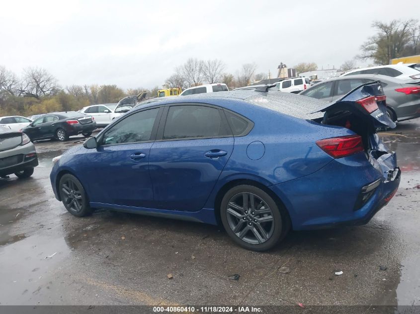 2021 Kia Forte Gt-Line VIN: 3KPF34AD6ME408283 Lot: 40860410