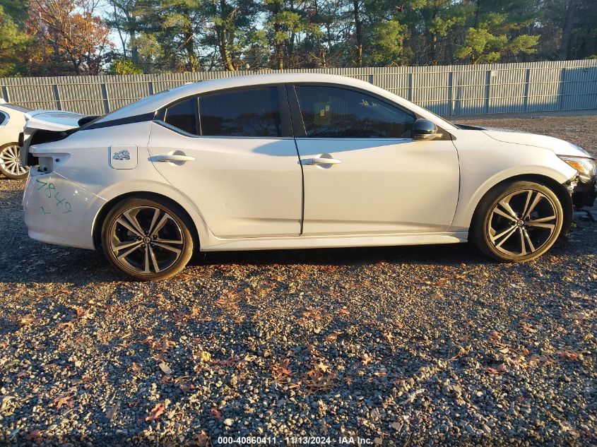 2022 Nissan Sentra Sr Xtronic Cvt VIN: 3N1AB8DV0NY317862 Lot: 40860411