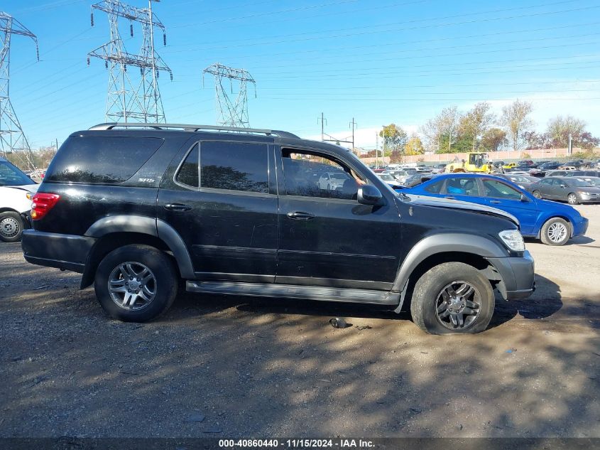 2003 Toyota Sequoia Sr5 V8 VIN: 5TDBT44A43S200701 Lot: 40860440