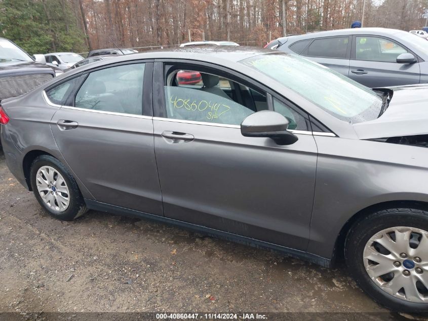 2014 Ford Fusion S VIN: 1FA6P0G77E5351481 Lot: 40860447