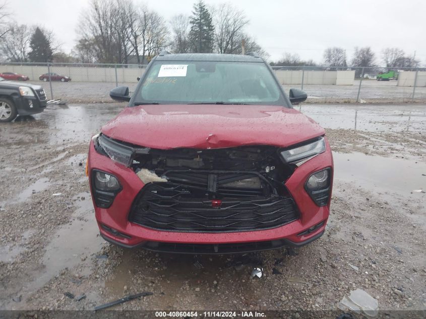 2021 Chevrolet Trailblazer Awd Rs VIN: KL79MUSL4MB009530 Lot: 40860454