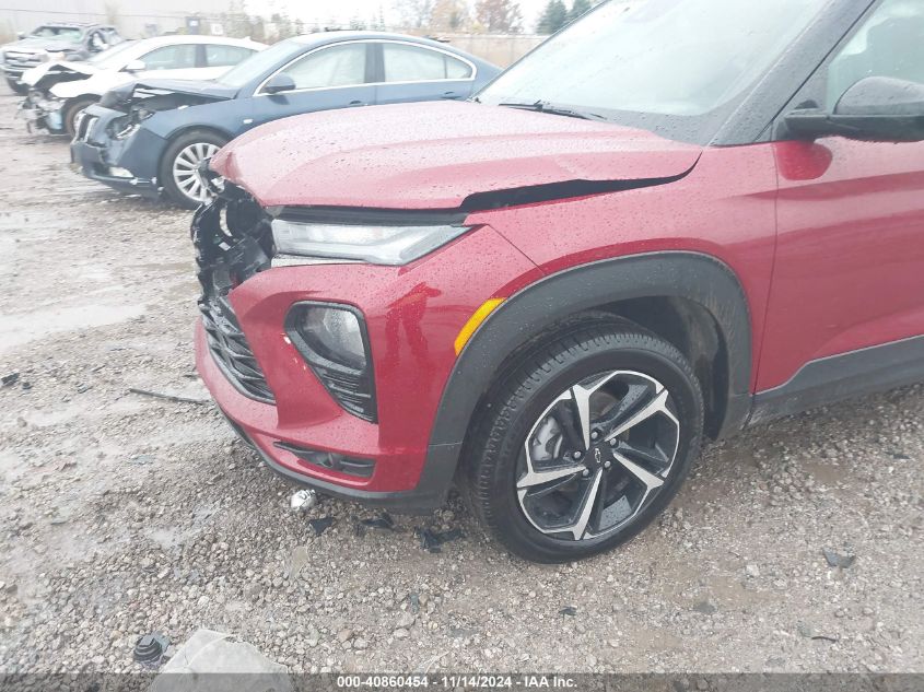 2021 Chevrolet Trailblazer Awd Rs VIN: KL79MUSL4MB009530 Lot: 40860454