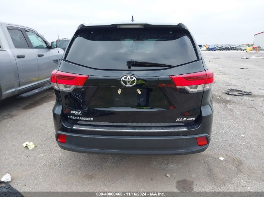 VIN 5TDJZRFH6JS551883 2018 Toyota Highlander, Xle no.17