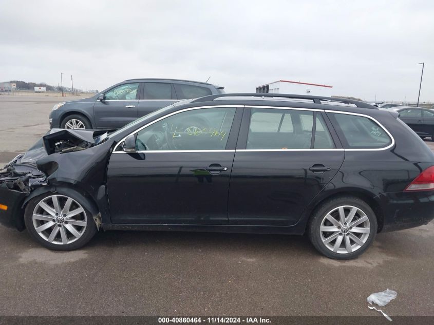 2012 Volkswagen Jetta Sportwagen 2.0L Tdi VIN: 3VWPL7AJ7CM640498 Lot: 40860464