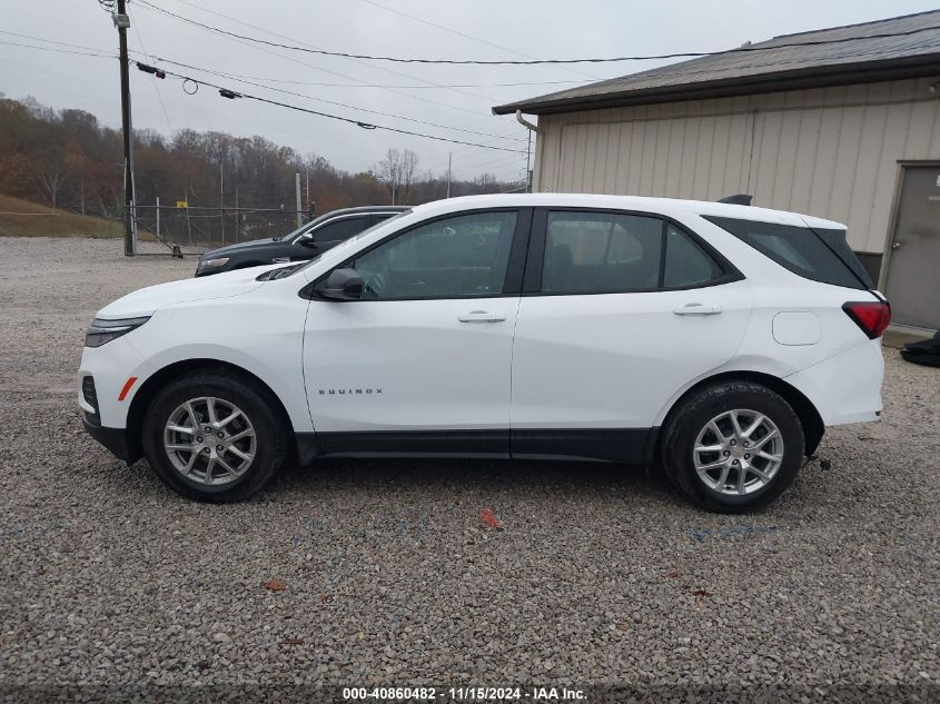 2024 Chevrolet Equinox Fwd Ls VIN: 3GNAXHEG4RL176724 Lot: 40860482