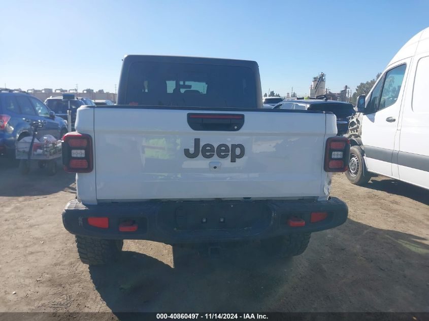 2021 Jeep Gladiator Rubicon 4X4 VIN: 1C6JJTBG3ML600858 Lot: 40860497