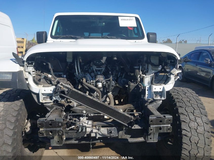 2021 Jeep Gladiator Rubicon 4X4 VIN: 1C6JJTBG3ML600858 Lot: 40860497