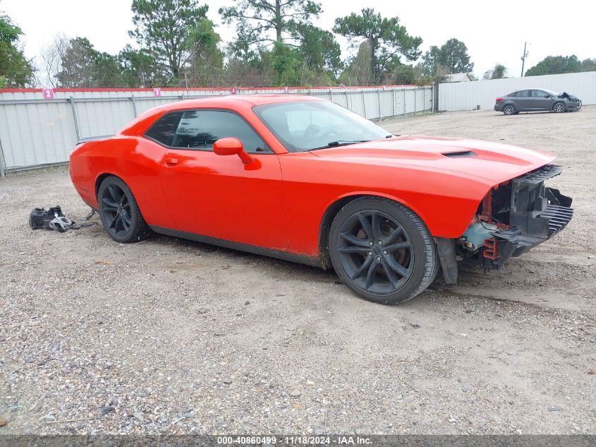 VIN 2C3CDZAGXGH309647 2016 Dodge Challenger, Sxt no.1