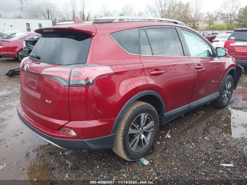 2018 TOYOTA RAV4 ADVENTURE/XLE VIN: 2T3WFREV8JW421155