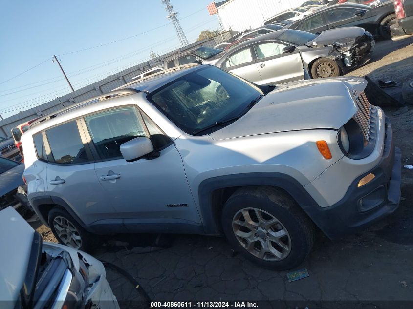 2018 Jeep Renegade Latitude Fwd VIN: ZACCJABB1JPJ34829 Lot: 40860511