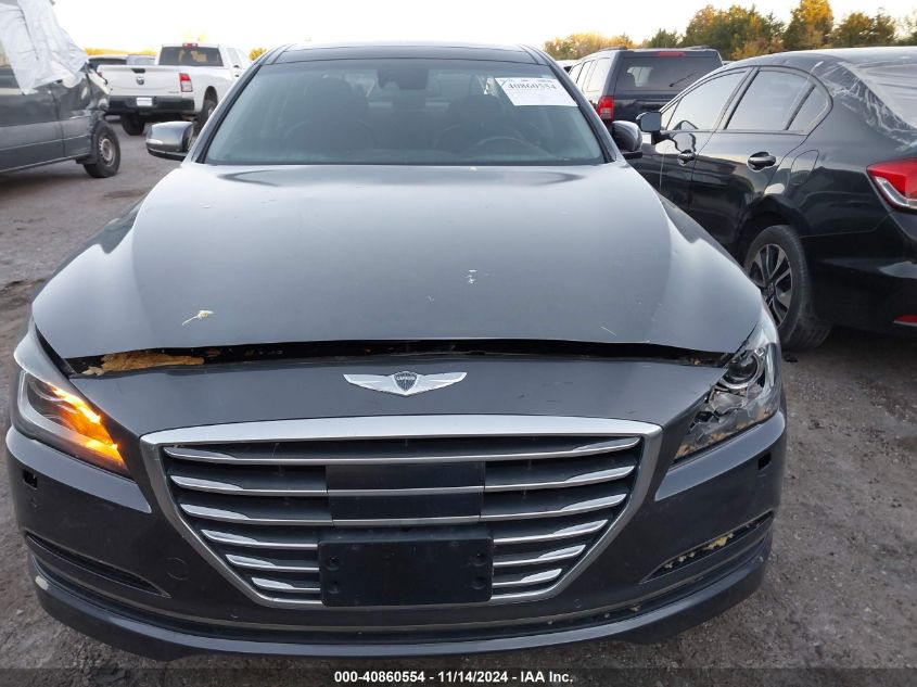 2015 Hyundai Genesis 3.8 VIN: KMHGN4JEXFU039810 Lot: 40860554