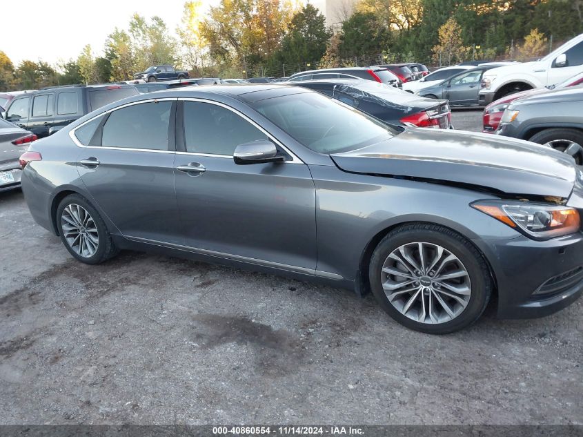 2015 Hyundai Genesis 3.8 VIN: KMHGN4JEXFU039810 Lot: 40860554