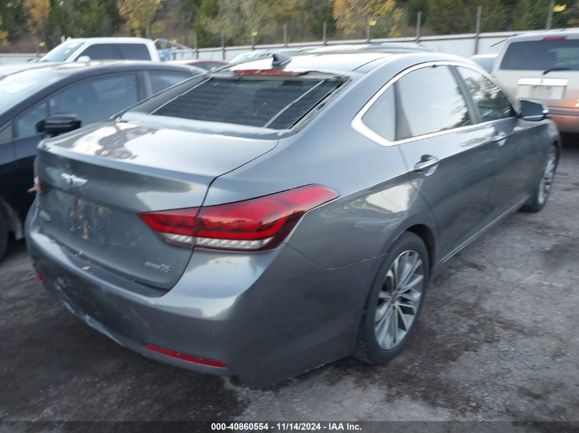 VIN KMHGN4JEXFU039810 2015 HYUNDAI GENESIS no.4