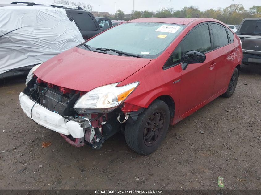 VIN JTDKN3DUXD1733715 2013 Toyota Prius, Three no.2