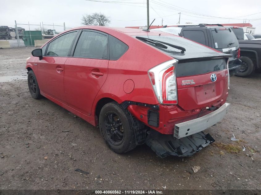 VIN JTDKN3DUXD1733715 2013 Toyota Prius, Three no.3