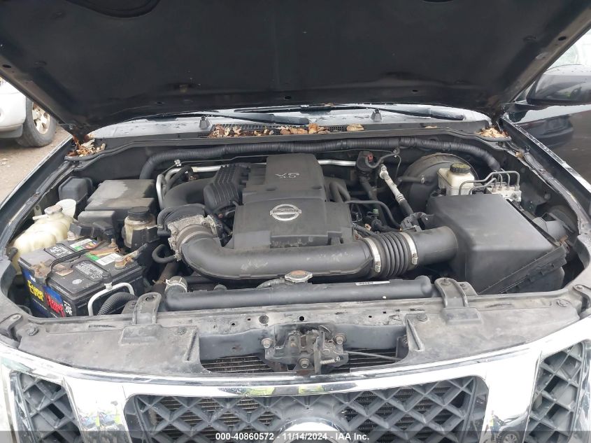 2012 NISSAN PATHFINDER VIN: 5N1AR1NB5CC621419
