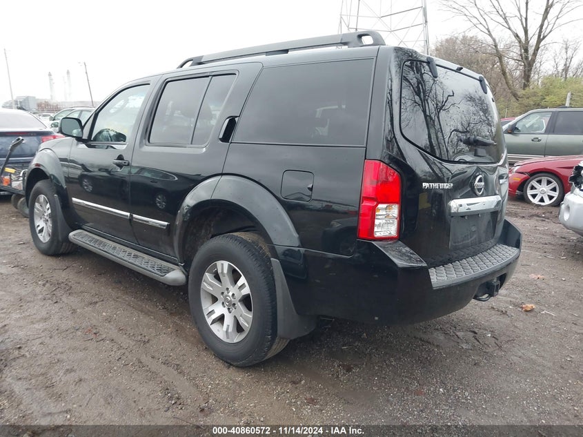 2012 NISSAN PATHFINDER VIN: 5N1AR1NB5CC621419