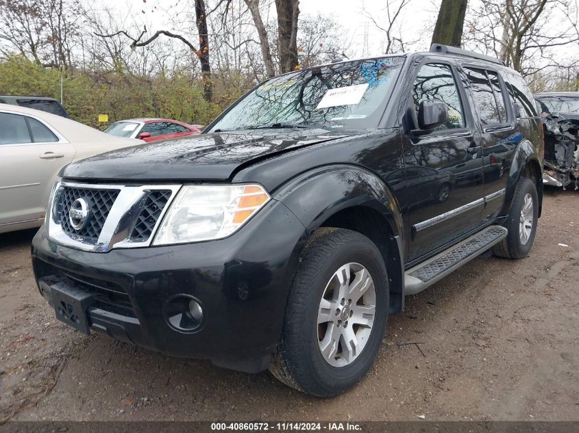 2012 NISSAN PATHFINDER VIN: 5N1AR1NB5CC621419