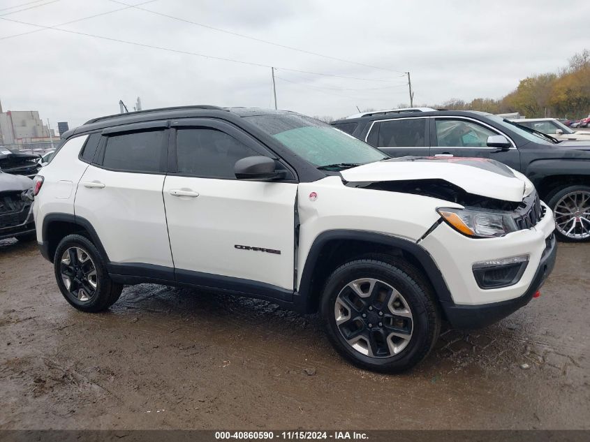 2018 Jeep Compass Trailhawk 4X4 VIN: 3C4NJDDB8JT341690 Lot: 40860590