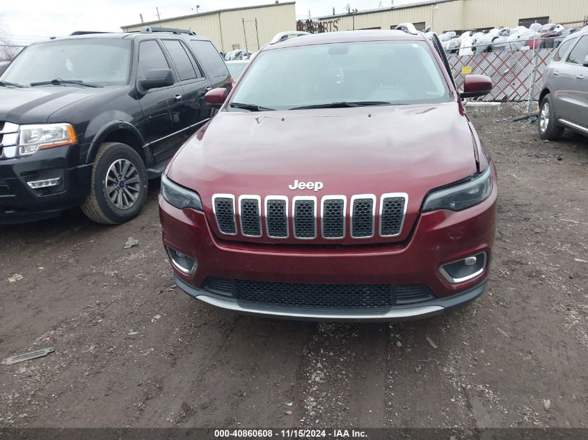 2020 Jeep Cherokee Limited 4X4 VIN: 1C4PJMDN2LD529522 Lot: 40860608