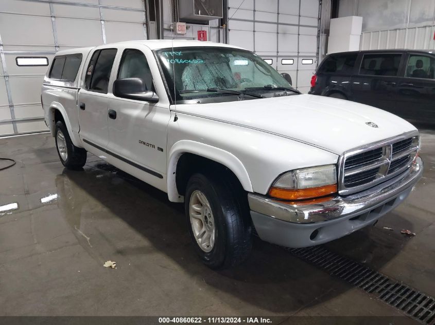 2002 Dodge Dakota Slt VIN: 1B7HL48N72S717925 Lot: 40860622