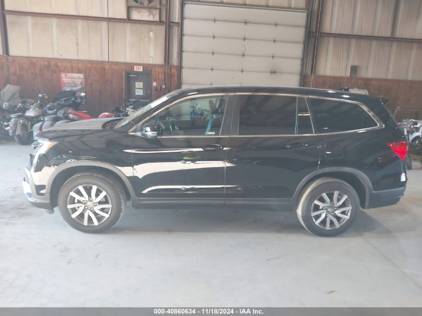 VIN 5FNYF6H50LB065151 2020 Honda Pilot, Awd Ex-L no.14