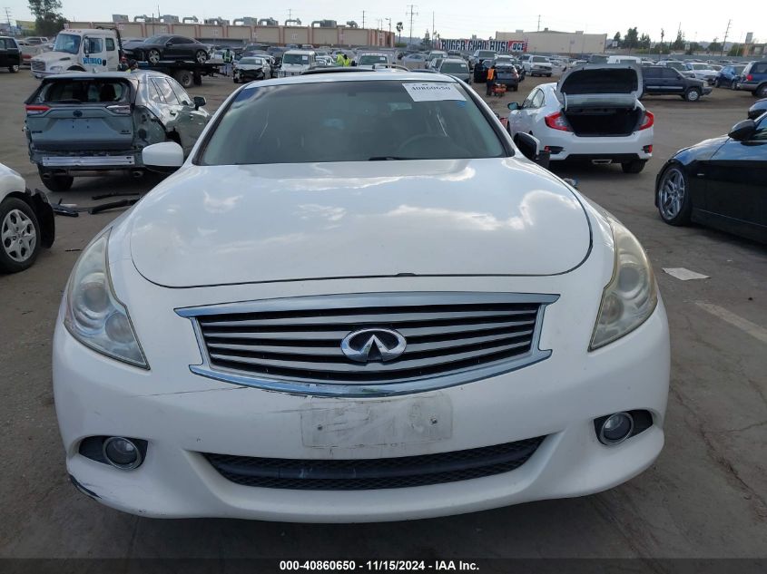 2013 Infiniti G37 Journey VIN: JN1CV6AP9DM306211 Lot: 40860650