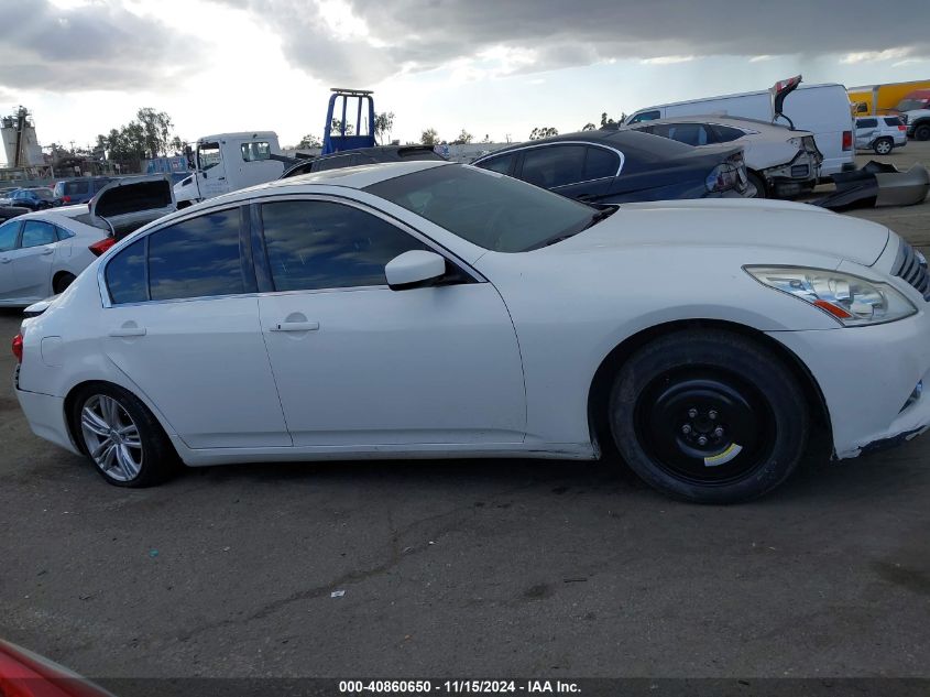 2013 Infiniti G37 Journey VIN: JN1CV6AP9DM306211 Lot: 40860650