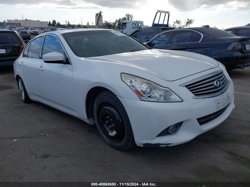 VIN JN1CV6AP9DM306211 2013 Infiniti G37, Journey no.1